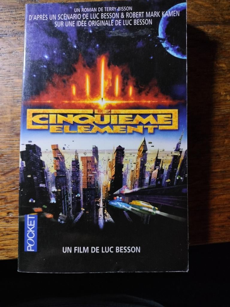 Livre le cinquième élément - Terry Bisson de Luc Besson, Enlèvement ou Envoi, Utilisé
