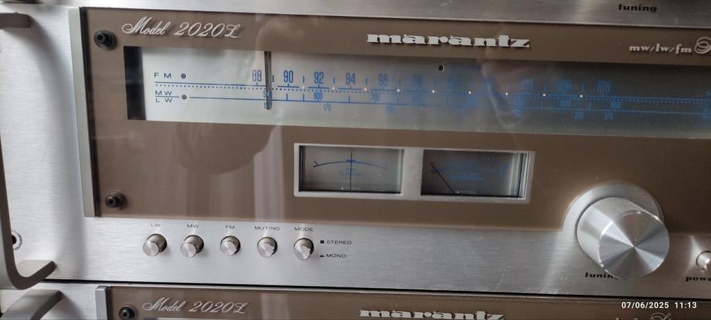 MARANTZ VINTAGE TUNER 2020L, Ophalen, Gebruikt