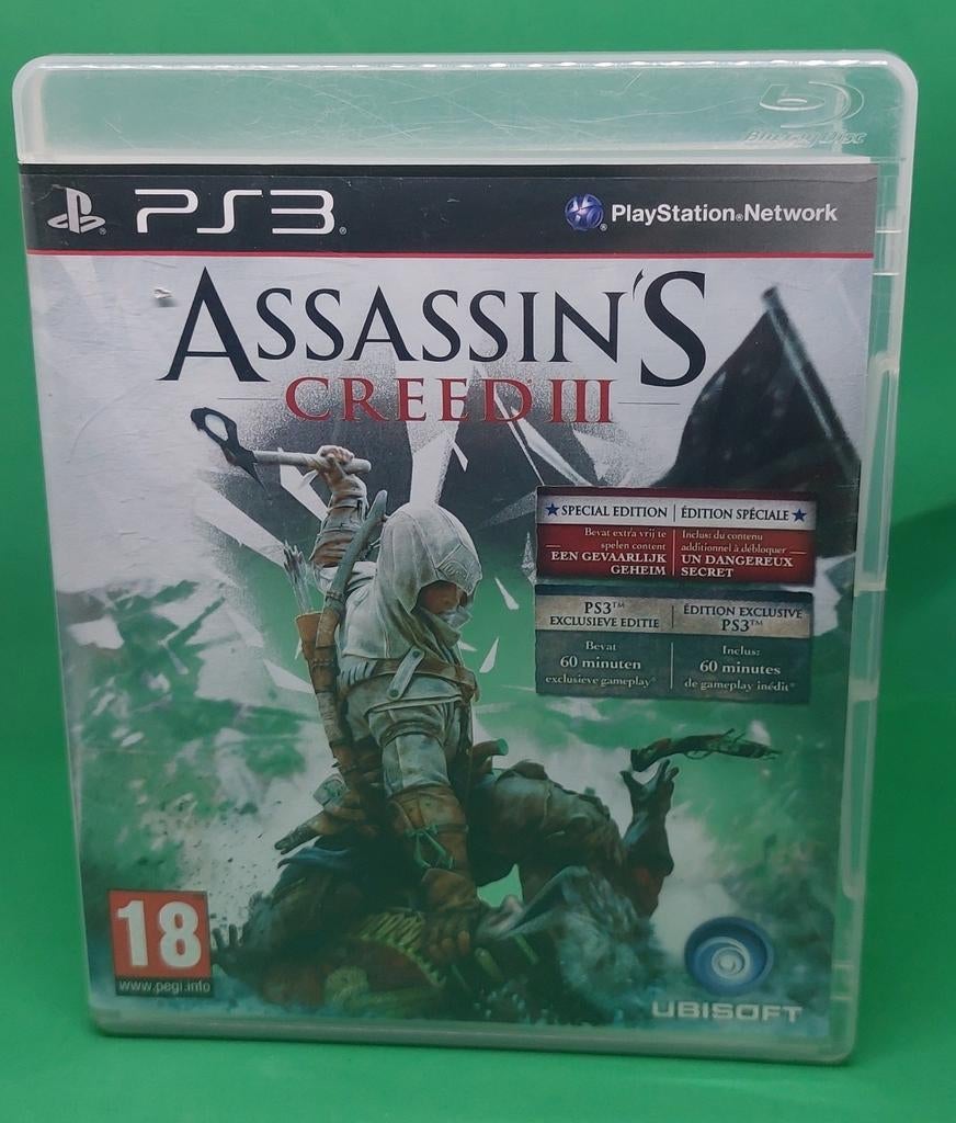 Assassin's Creed III Special Edition, Enlèvement ou Envoi, Comme neuf, Autres genres, À partir de 18 ans