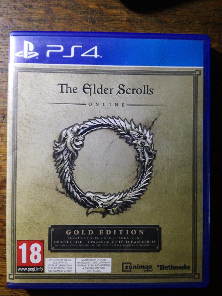 The elder scrolls online Gold edition PS4, Consoles de jeu & Jeux vidéo, Enlèvement ou Envoi, Utilisé, Online