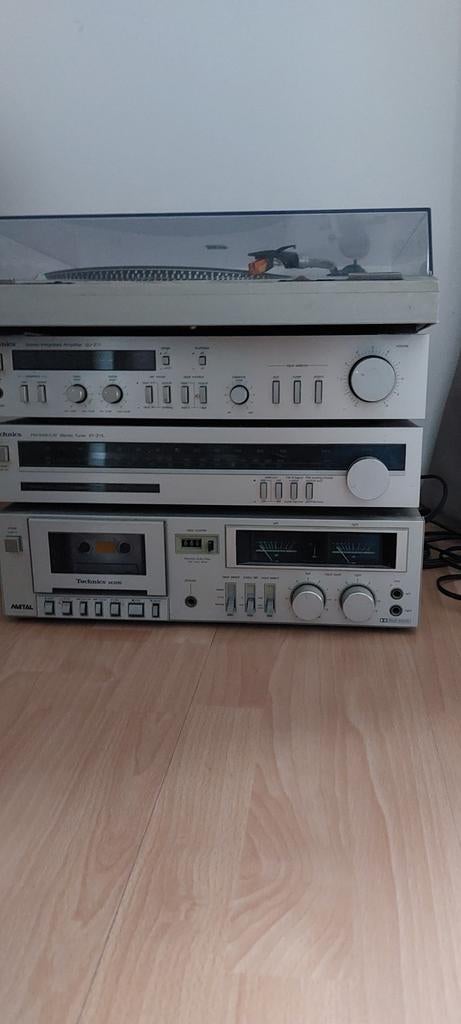 technics stereo keten metal uit de jaren 80, Autres marques, Lecteur CD, Enlèvement, Utilisé
