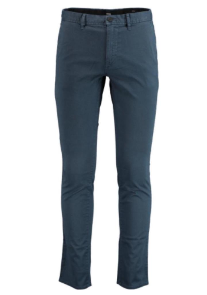 Pantalon chino Hugo Boss taille W29/L34 Small New, Neuf, Enlèvement ou Envoi, Hugo boss, Bleu