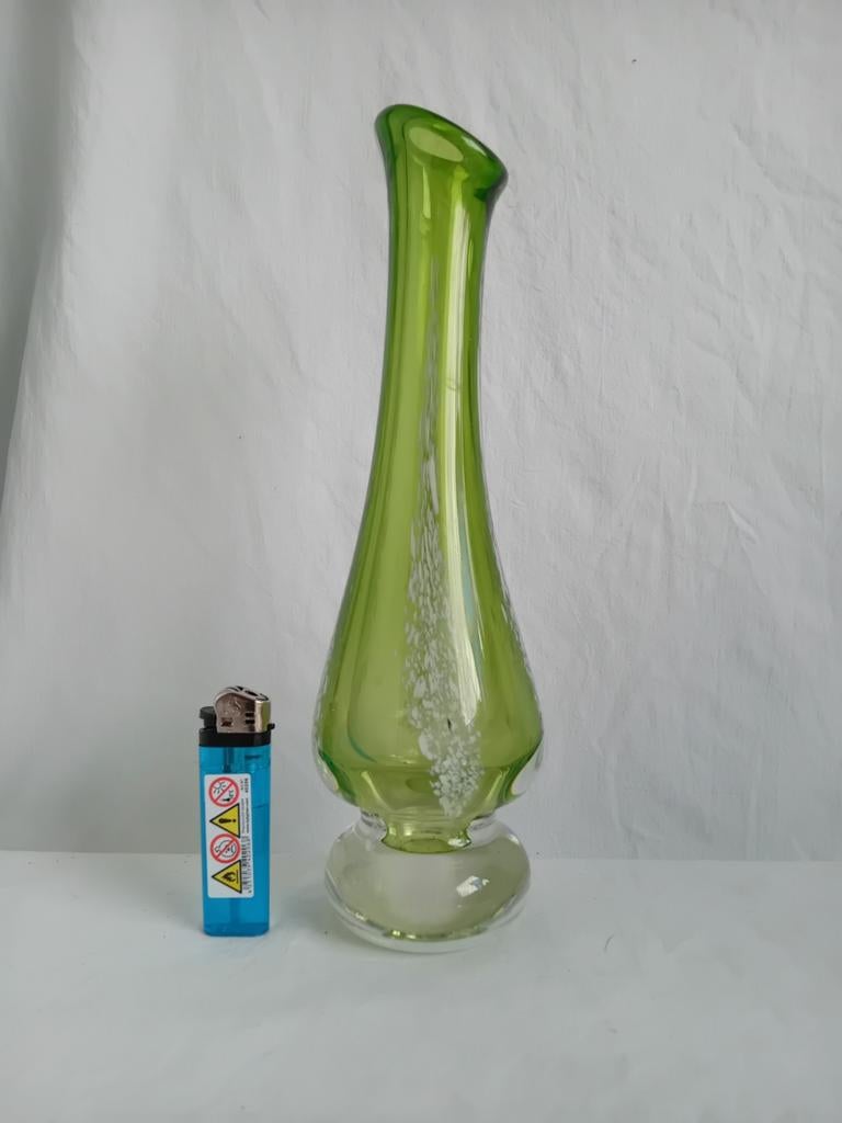 Vase vert Murano, Enlèvement ou Envoi