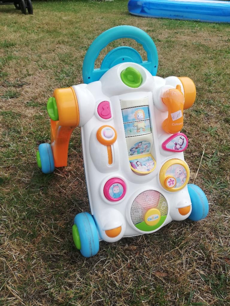 loopwagentje Smoby Cotoons, Kinderen en Baby's, Ophalen, Gebruikt, Babygym, Met licht
