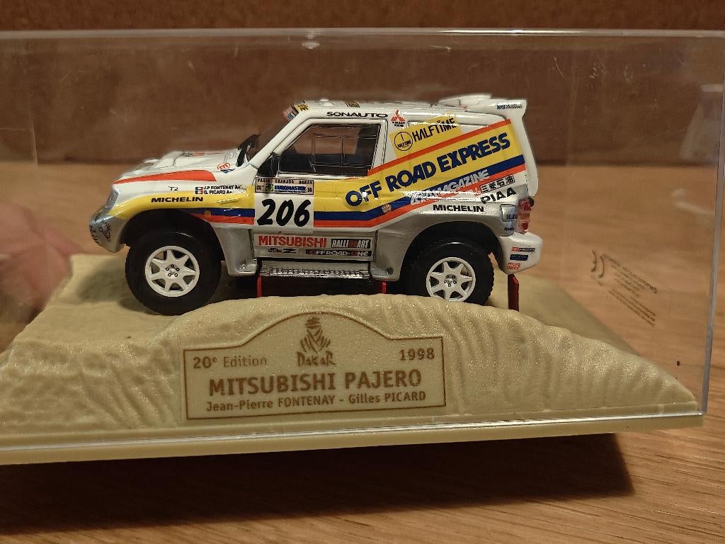 MITSUBISHI PAJERO « Paris - Grenade - Dakar » 1998, Enlèvement ou Envoi, Neuf, Voiture, Norev