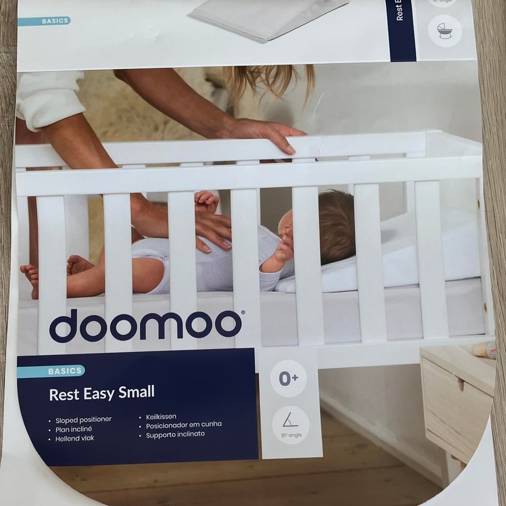 Doomoo Basics Hellend Kussen, Reflux Kussen, Rest Easy Small, Ophalen, Nieuw