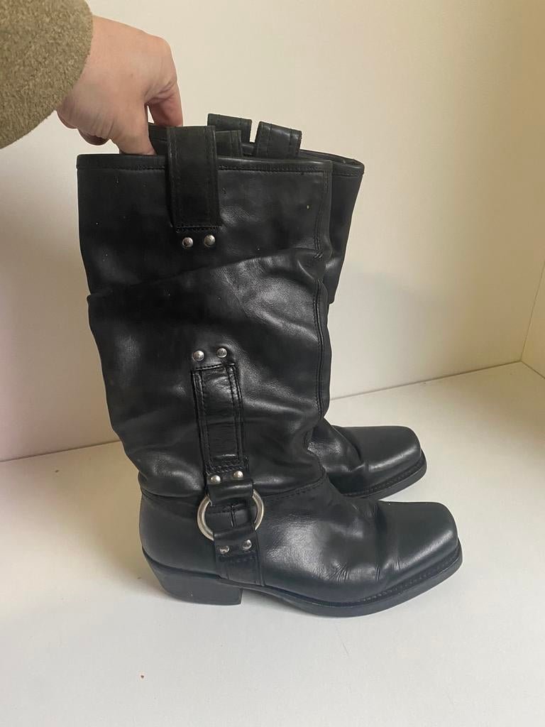 Lederen laarzen maat 37, Kleding | Dames, Ophalen of Verzenden