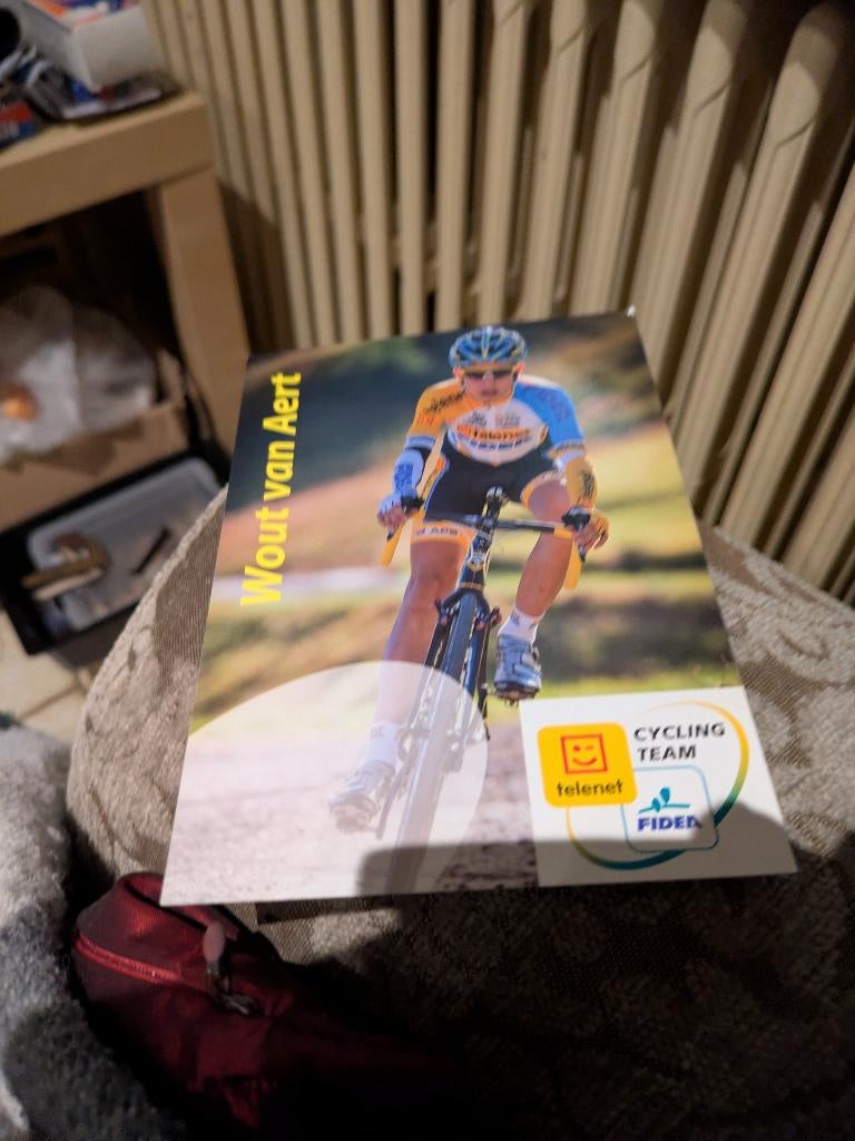 Wout van Aert, Verzamelen, Ophalen of Verzenden, Zo goed als nieuw, Prent