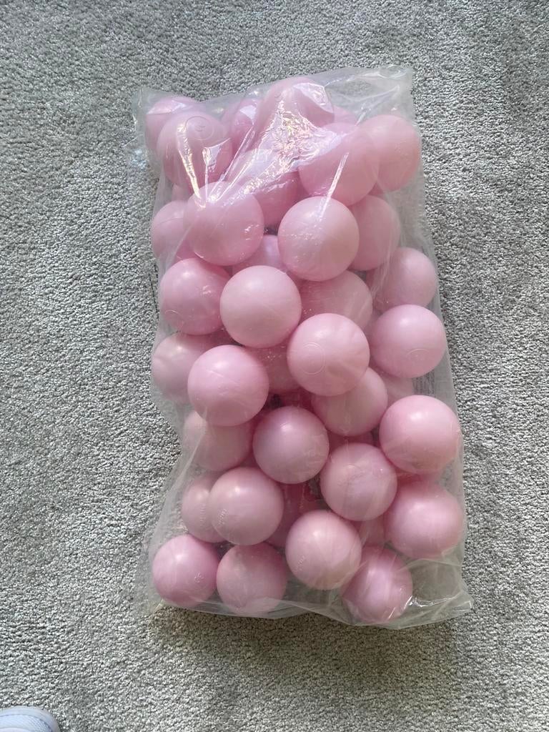 Roze ballen voor ballenbad, Enlèvement ou Envoi, Comme neuf, Fille