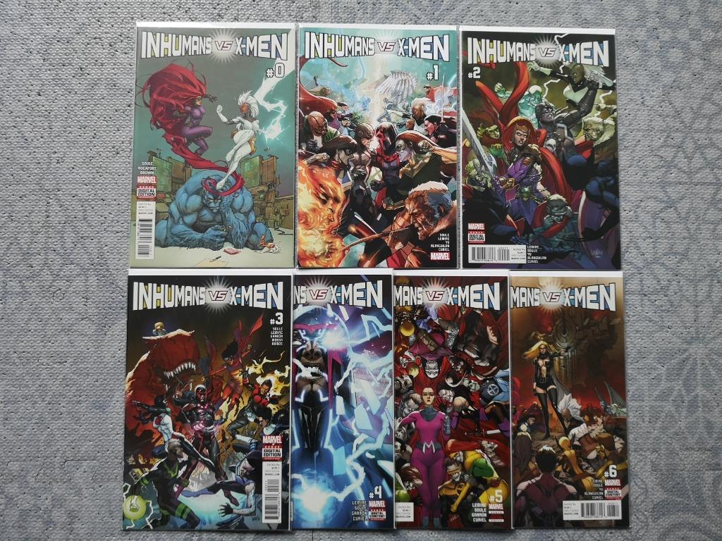 IVX (Inhumans VS X-Men) #0, 1-6 (completed) 2017, Complete serie of reeks, Ophalen of Verzenden, Nieuw