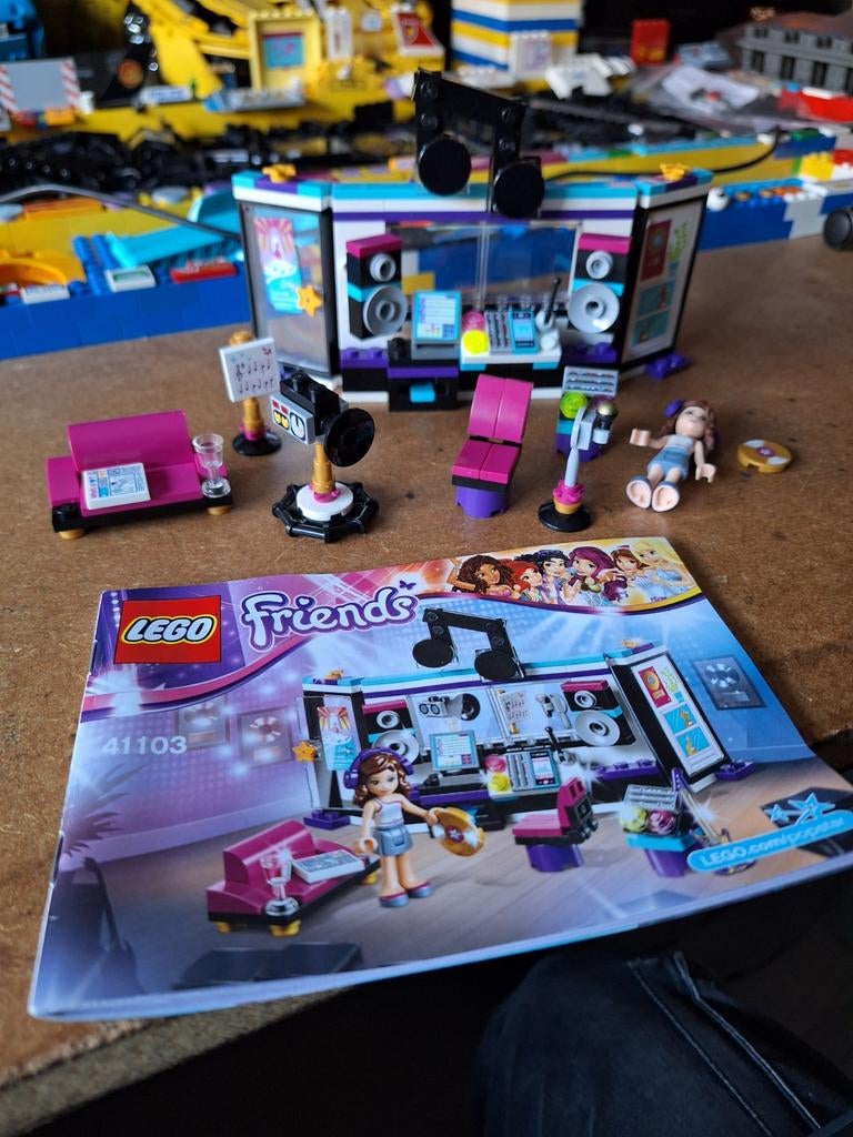 LEGO Pop Star Recording Studio 41103, Ophalen of Verzenden, Zo goed als nieuw, Complete set, Lego