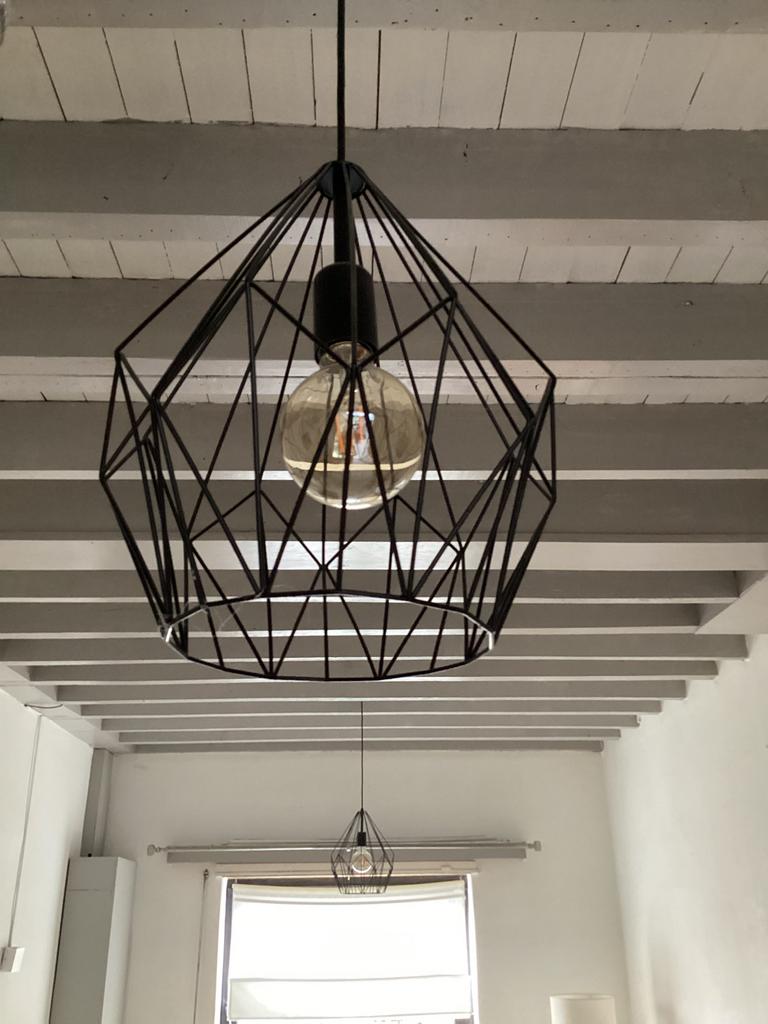 2 Hanglampen Eglo, Enlèvement, Comme neuf, Industrieel