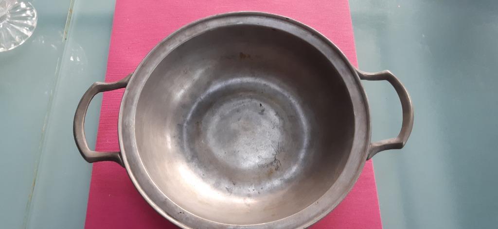 doopbord in tin, Antiek en Kunst, Ophalen of Verzenden