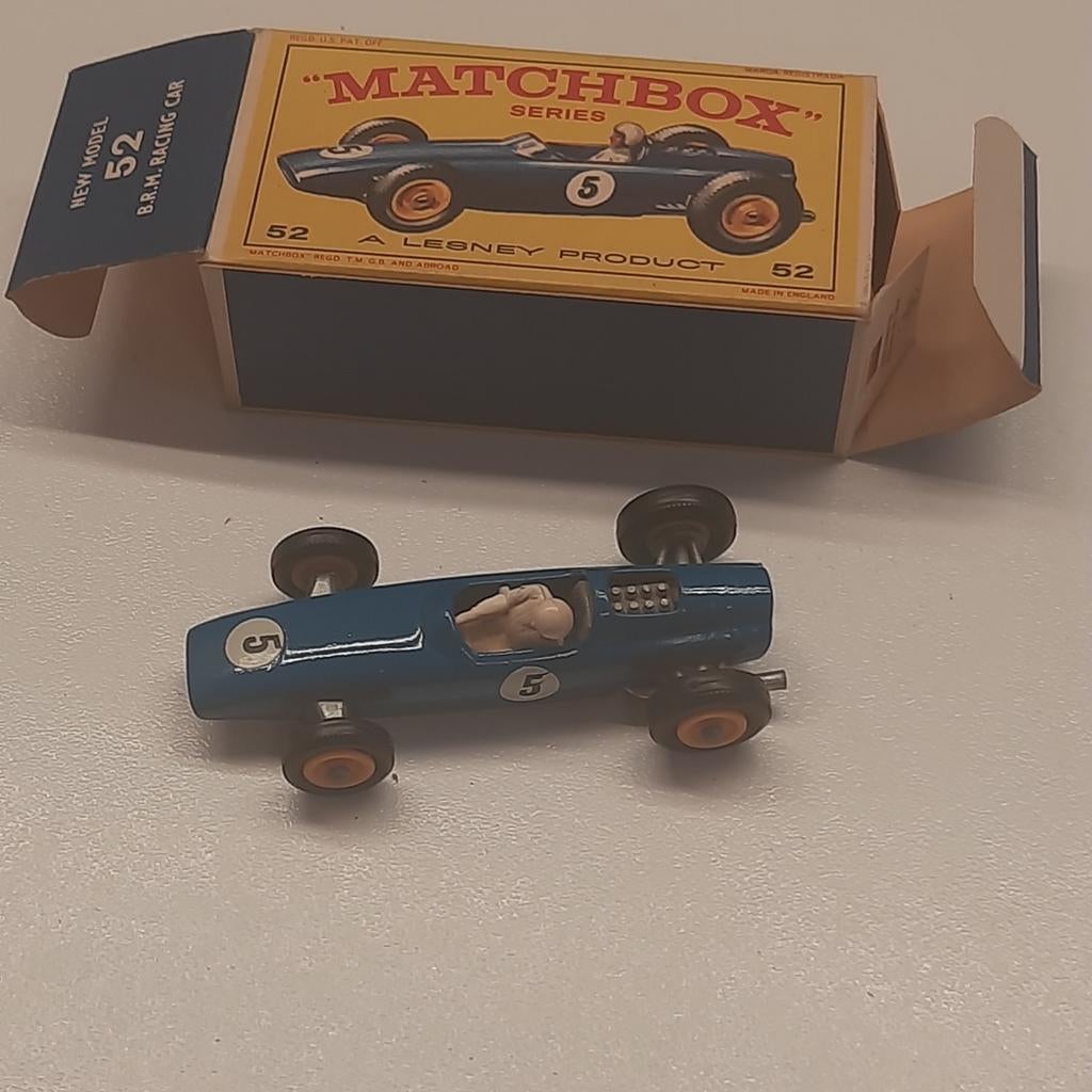 MATCHBOX UK N 52 : VOITURE DE COURSE B.R.M. *NOUVEAU MODÈLE, Enlèvement, Neuf, Voiture, Matchbox
