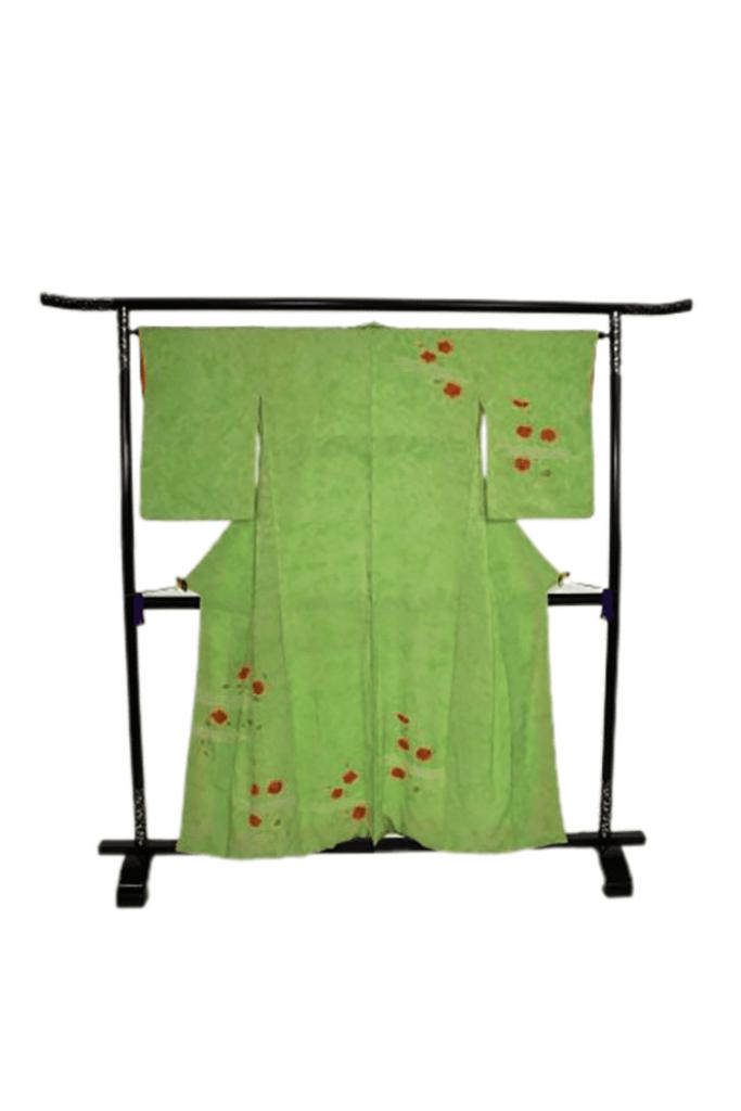 Japanse Houmongi Kimono., Verzenden, Gedragen