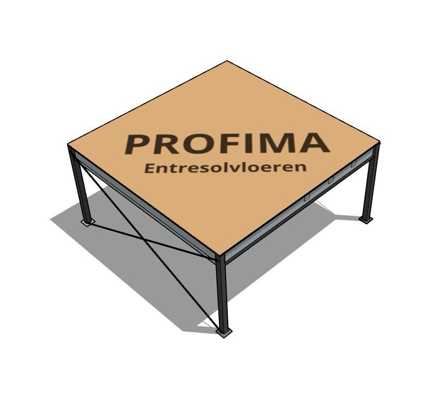 Nieuwe Entresolvloer 4000x10000 40m2 laagste prijs garantie, Enlèvement ou Envoi