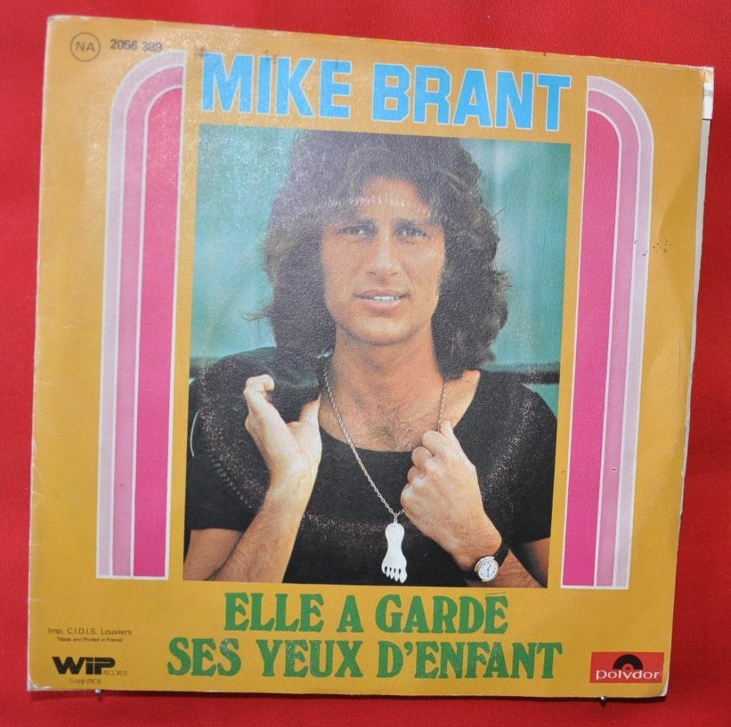 disque vintage 45 tours  mike brant  (x20184), Cd's en Dvd's, Vinyl | Pop, Gebruikt, Ophalen of Verzenden