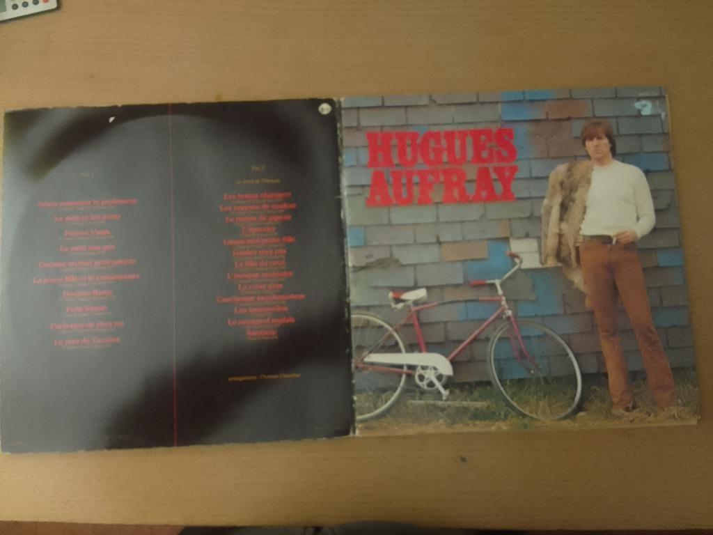 33t 2 LP 1978 Hugues AUFRAY BLY 80909, CD & DVD, Vinyles | Compilations, Enlèvement ou Envoi, Utilisé