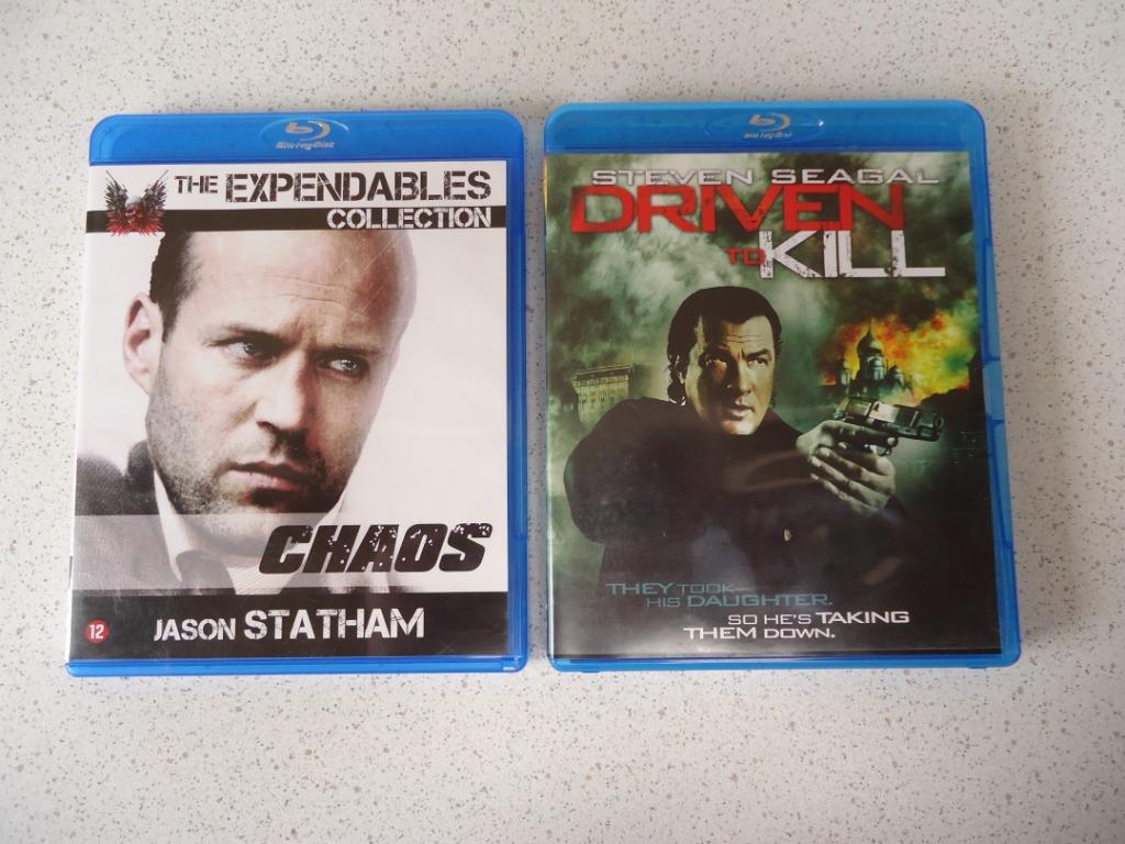 Lot 4 van 2 Blu Ray's in prima staat !!, Ophalen of Verzenden, Gebruikt, Actie