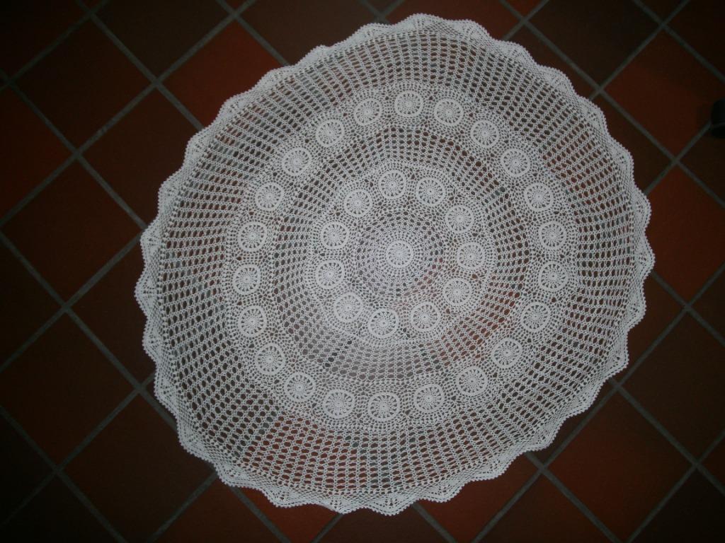 Tapis de meuble crocheté 80x70cm (DS202-l), Enlèvement ou Envoi, Comme neuf