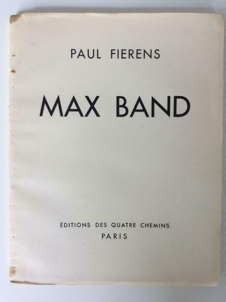 Max Band - Paul Fierens (1935), Ophalen of Verzenden