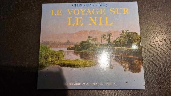 Christian Jacq le voyage sur le Nil, Livres, Enlèvement ou Envoi, Comme neuf