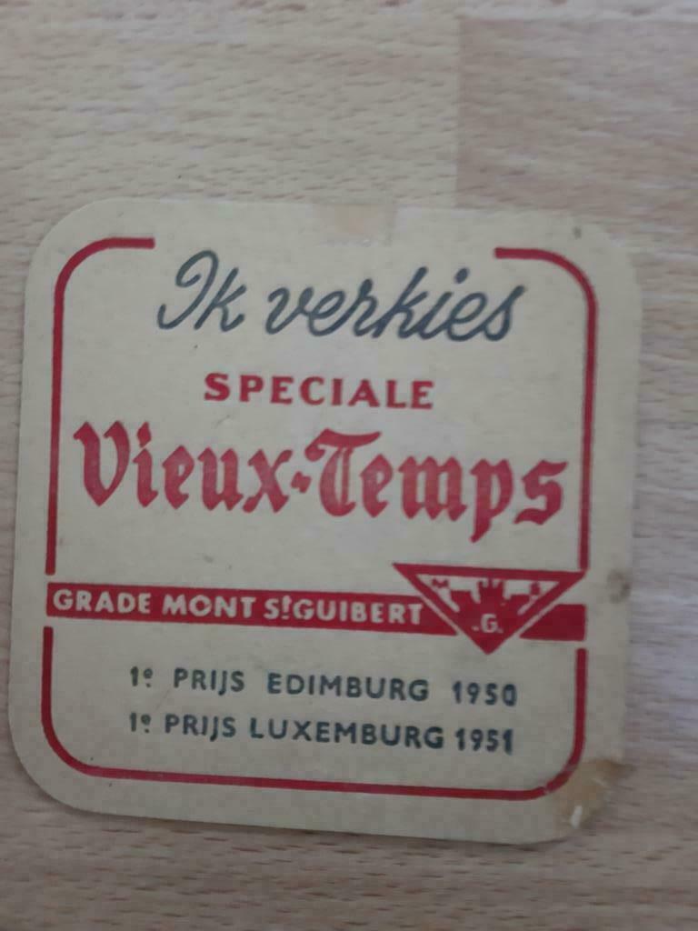 oud kaartje : Vieux Temps  speciale, Ophalen of Verzenden