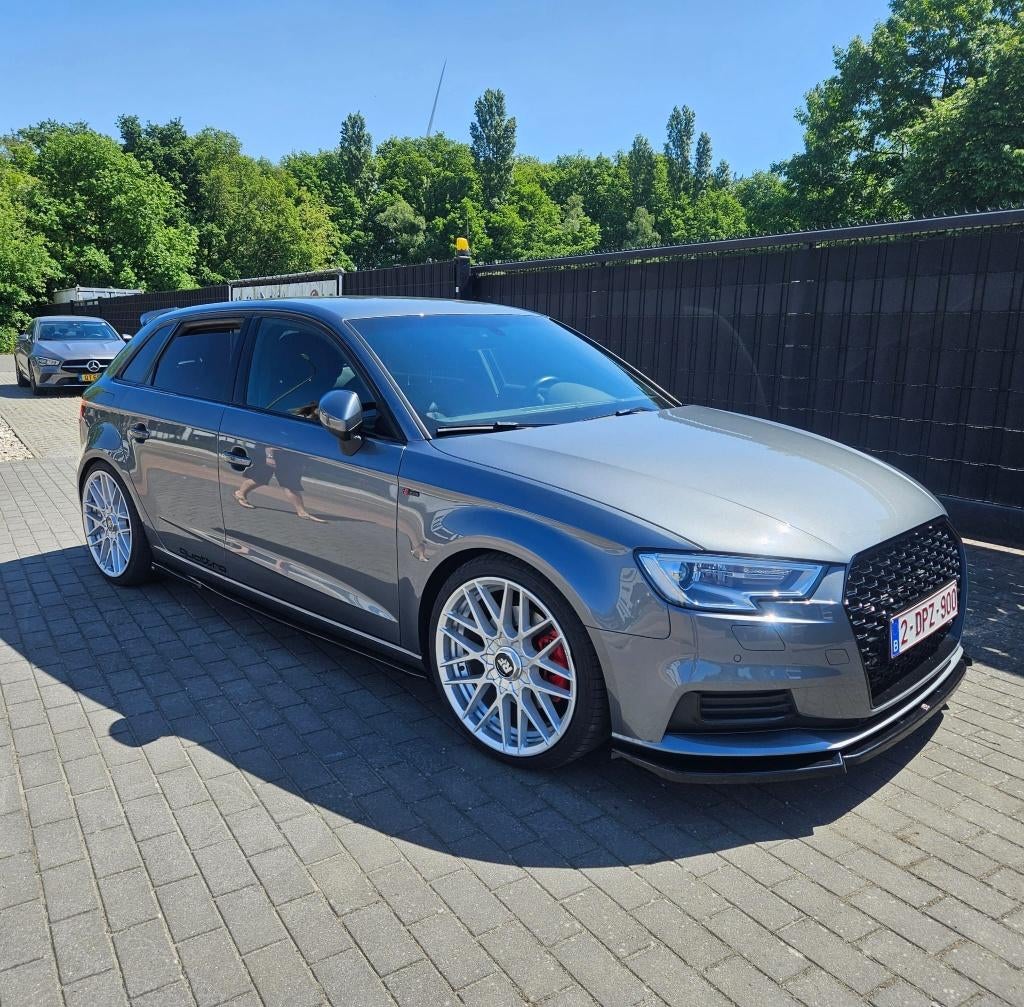 A3 2.0 TFSI Sportback Quattro S-tronic, Argent ou Gris, Euro 6, Noir, 5 portes