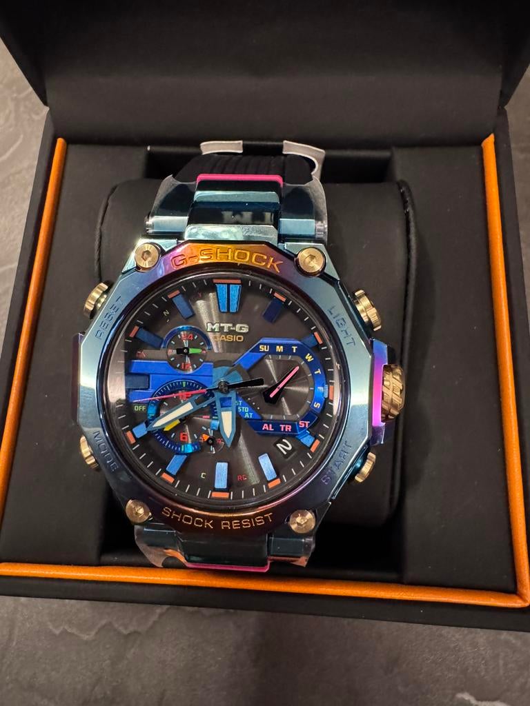 Montre Casio G-Shock MTG-B2000PH-2AJR Blue Phoenix neuve, Enlèvement ou Envoi, Neuf, Casio