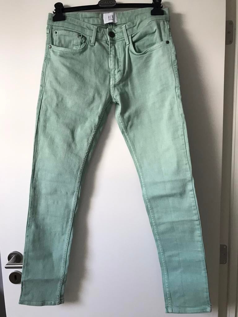 Groene Rev Revelation broek, maat 30, Kleding | Heren, Zo goed als nieuw, Groen, Revelation