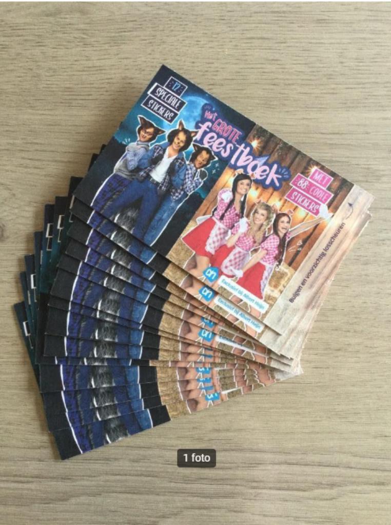 Losse stickers K3 – Albert Heijn, Albert Heijn, Ophalen of Verzenden