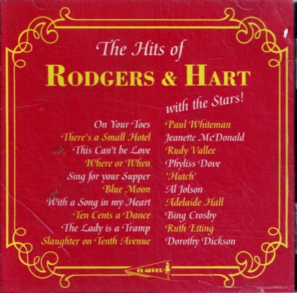 cd    /   The Hits Of Rodgers & Hart With The Stars!, Enlèvement ou Envoi