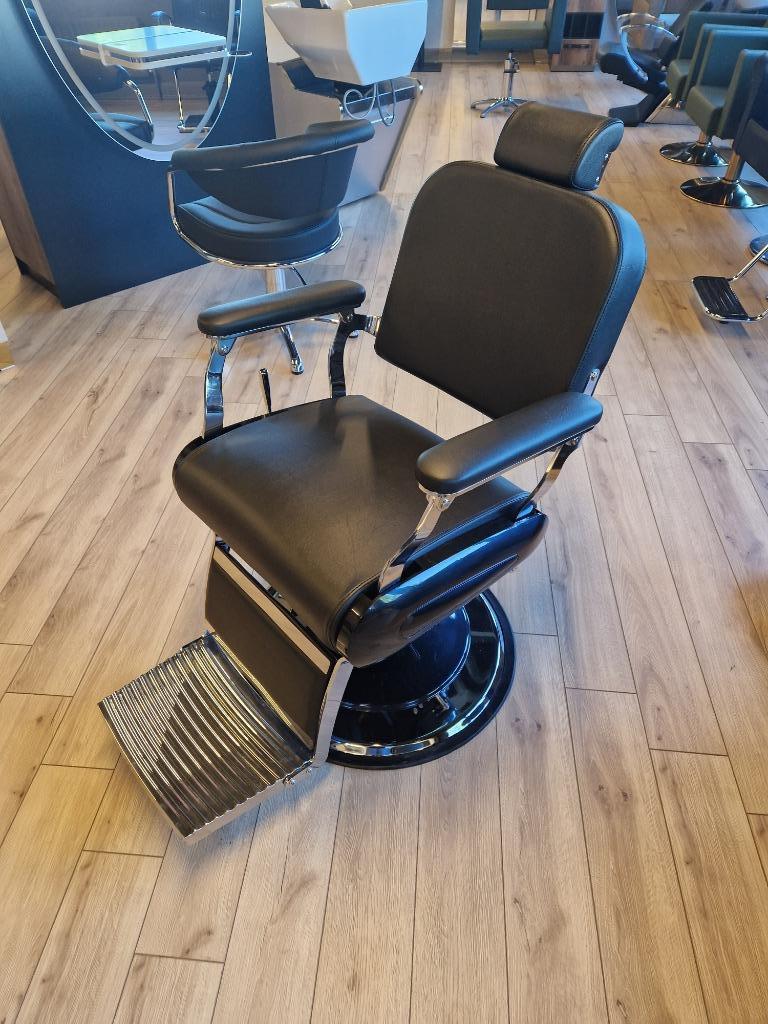 Barbierstoel Long knip barber barbier stoel chair kapsalon, Huis en Inrichting, Woonaccessoires | Overige, Ophalen of Verzenden