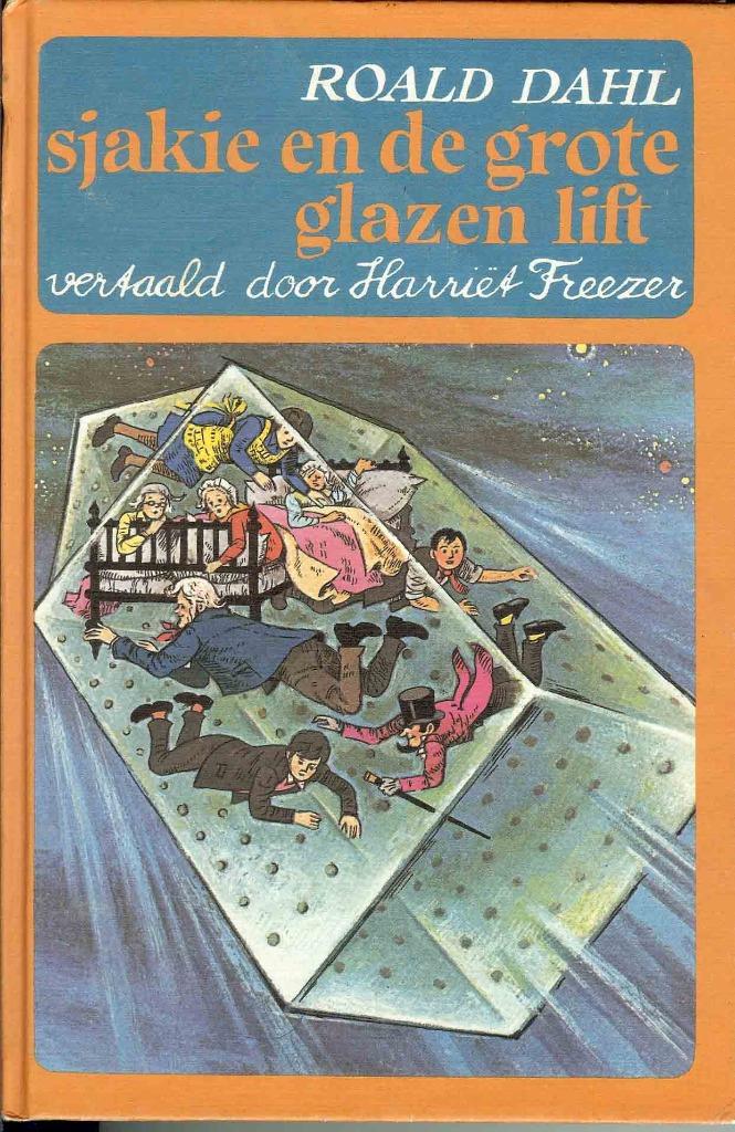 sjakie en de grote glazen lift (1247), Ophalen of Verzenden, Zo goed als nieuw, Roald Dahl, Fictie