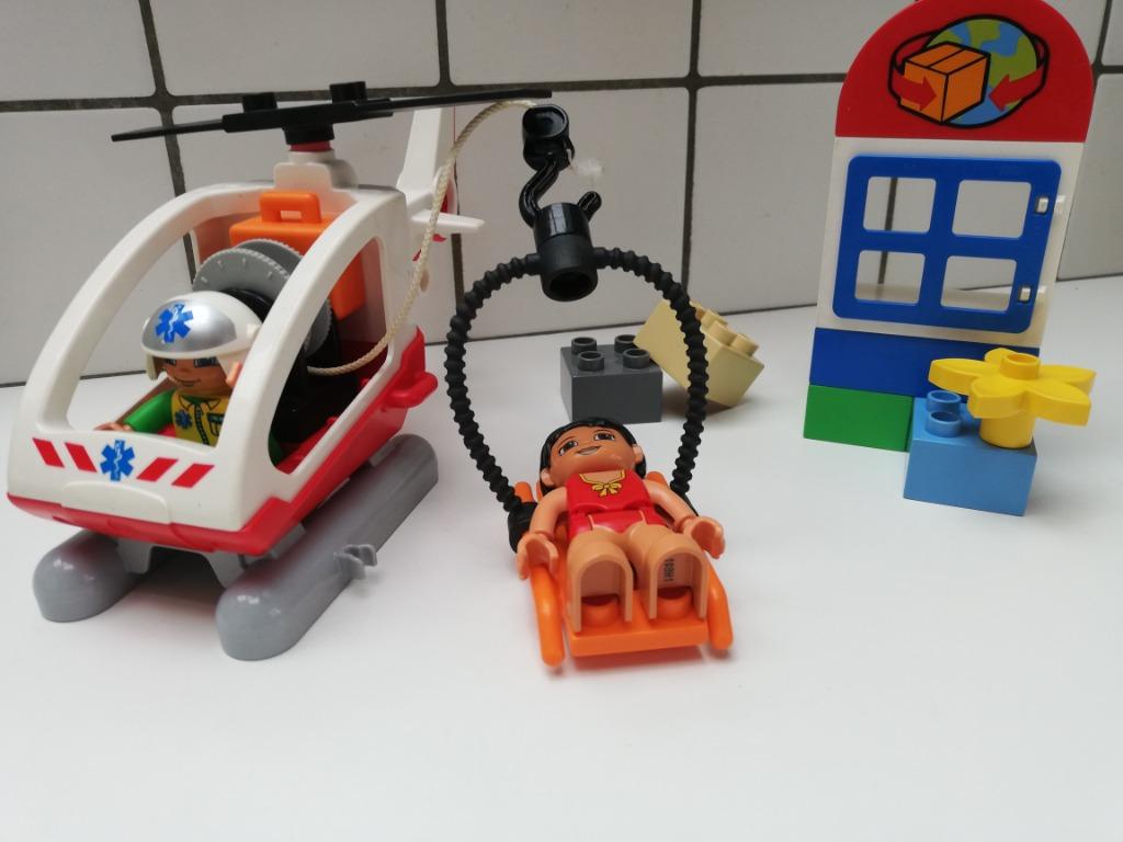 duplo 5794 redding helikopter, Ophalen of Verzenden, Complete set, Duplo