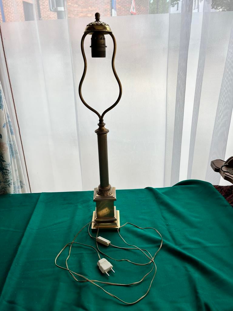 Tafellamp antiek, Antiek en Kunst, Ophalen