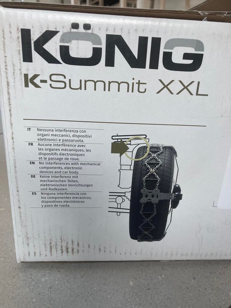 Sneeuwkettingen KönigbK-Summit XXL - K66, Enlèvement, Neuf
