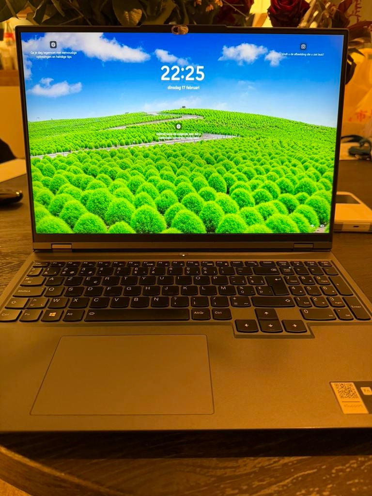 Lenovo Legion 5 pro 16ACH6H storm grey&black + draadlozemuis, Informatique & Logiciels, Ordinateurs portables Windows, Utilisé