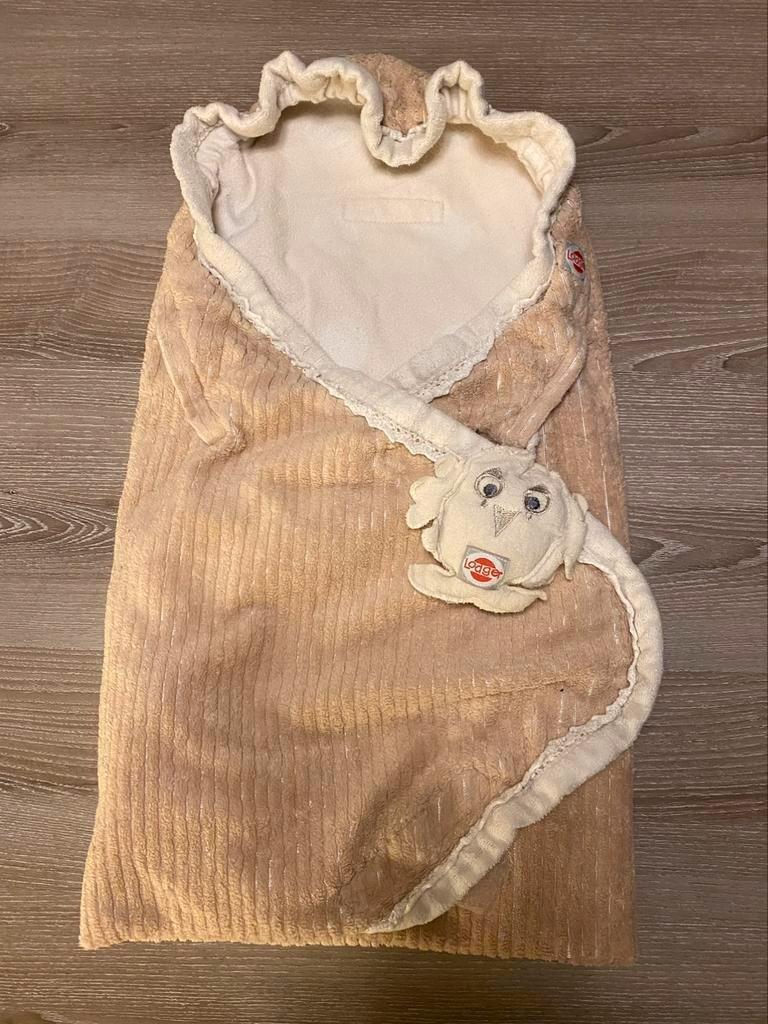 Lodger wikkeldeken - beige, Ophalen of Verzenden, Gebruikt, Bakerzak of Bakerdoek