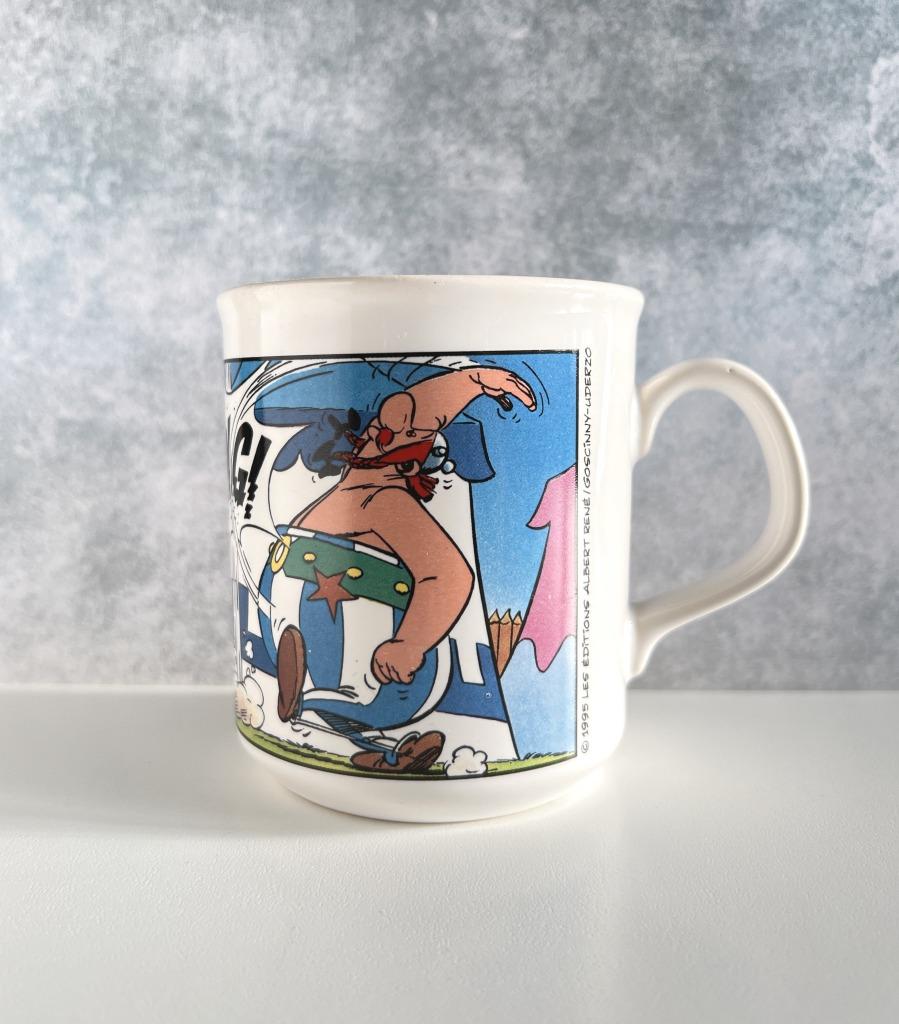 Tasse Astérix et Obélix - Agfa Film 1995, Ophalen of Verzenden, Asterix en Obelix, Gebruikt, Gebruiksvoorwerp