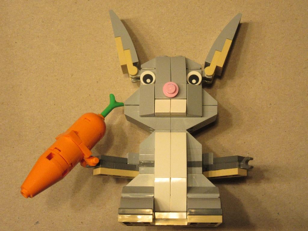 Lego 40086 lapin, Ophalen, Gebruikt, Complete set, Lego