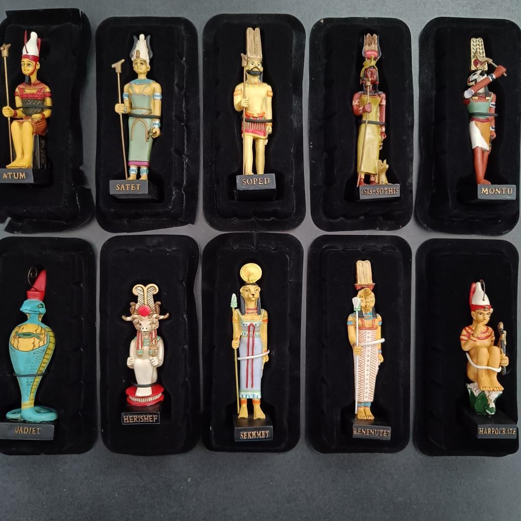 Egyptische beeldjes., Ophalen of Verzenden, Zo goed als nieuw, Mens