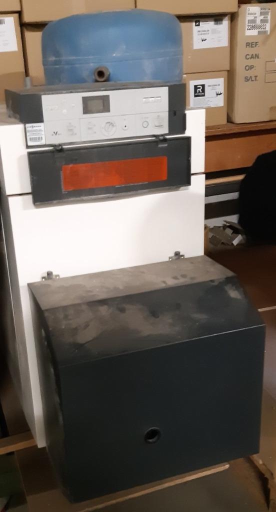 mazoutbrander Viessmann + expansievat, Ophalen, Gebruikt