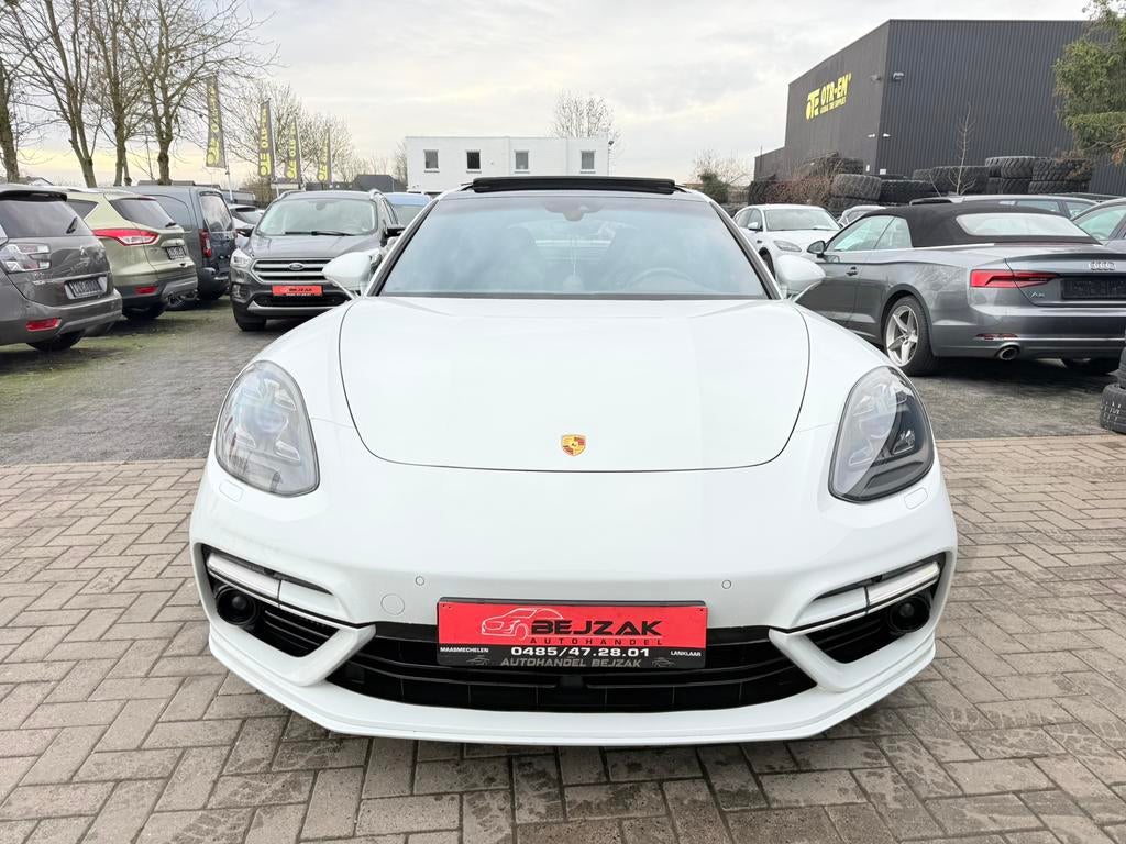 Porsche Panamera Turbo S E-Hybrid 4.0 V8 680pk Full Optie, Auto's, Porsche, Euro 6, Bruin, Alcantara, 360° camera