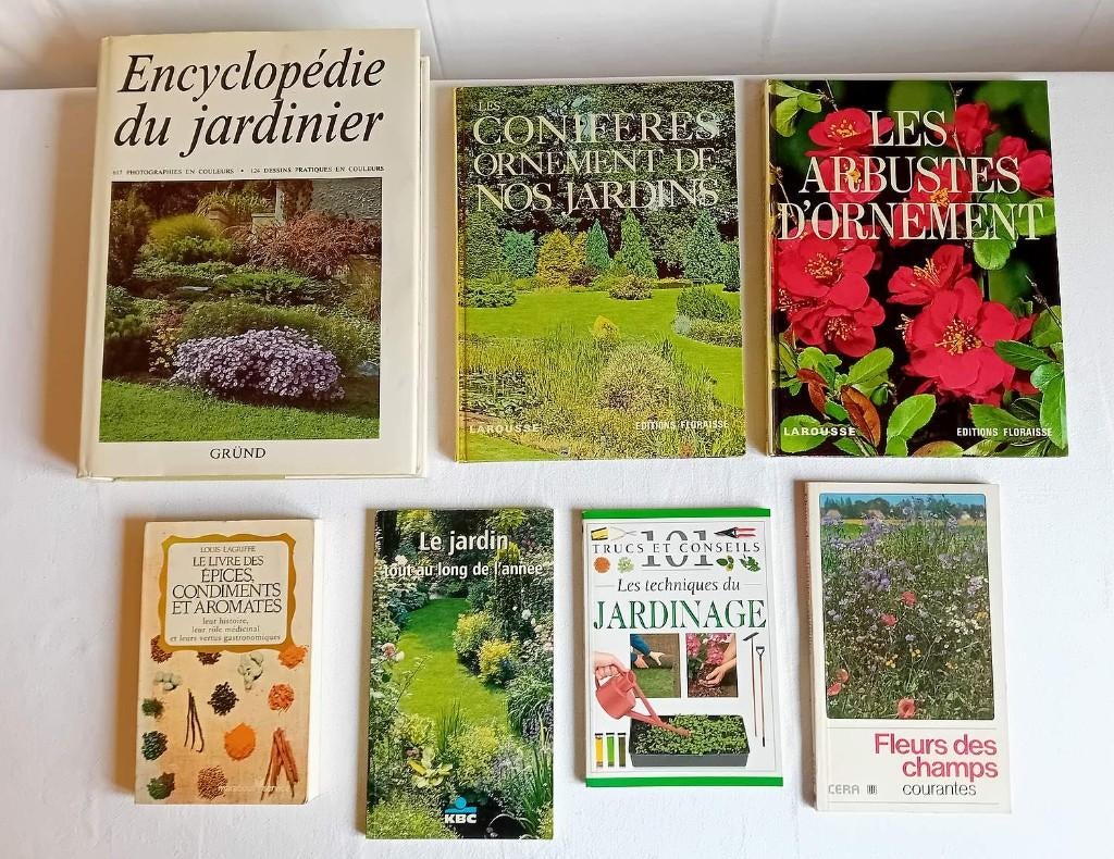Lot de 23 livres Jardinage & Plantes, Ophalen, Gelezen, Overige soorten