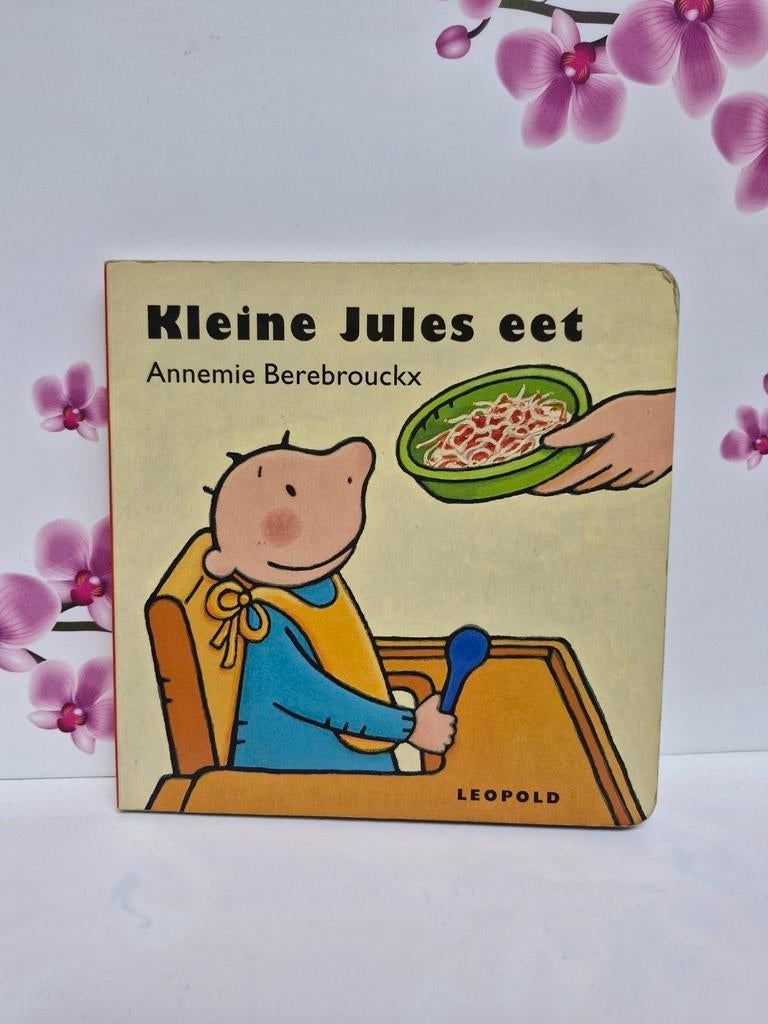 🧡 Boek: Kleine Jules Eet, Boeken, Ophalen of Verzenden, Annemie Berebrouckx, Uitklap-, Voel- of Ontdekboek