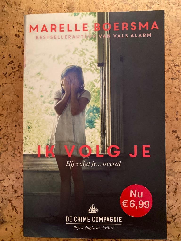Ik volg je - Marelle Boersma, Boeken, Marelle Boersma, Nederland, Ophalen, Gelezen