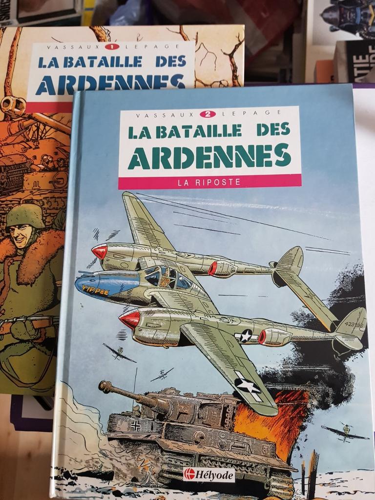 La bataille des ARDENNES 2 La Riposte Vasseaux Lepage HC, Livres, Enlèvement ou Envoi, Comme neuf