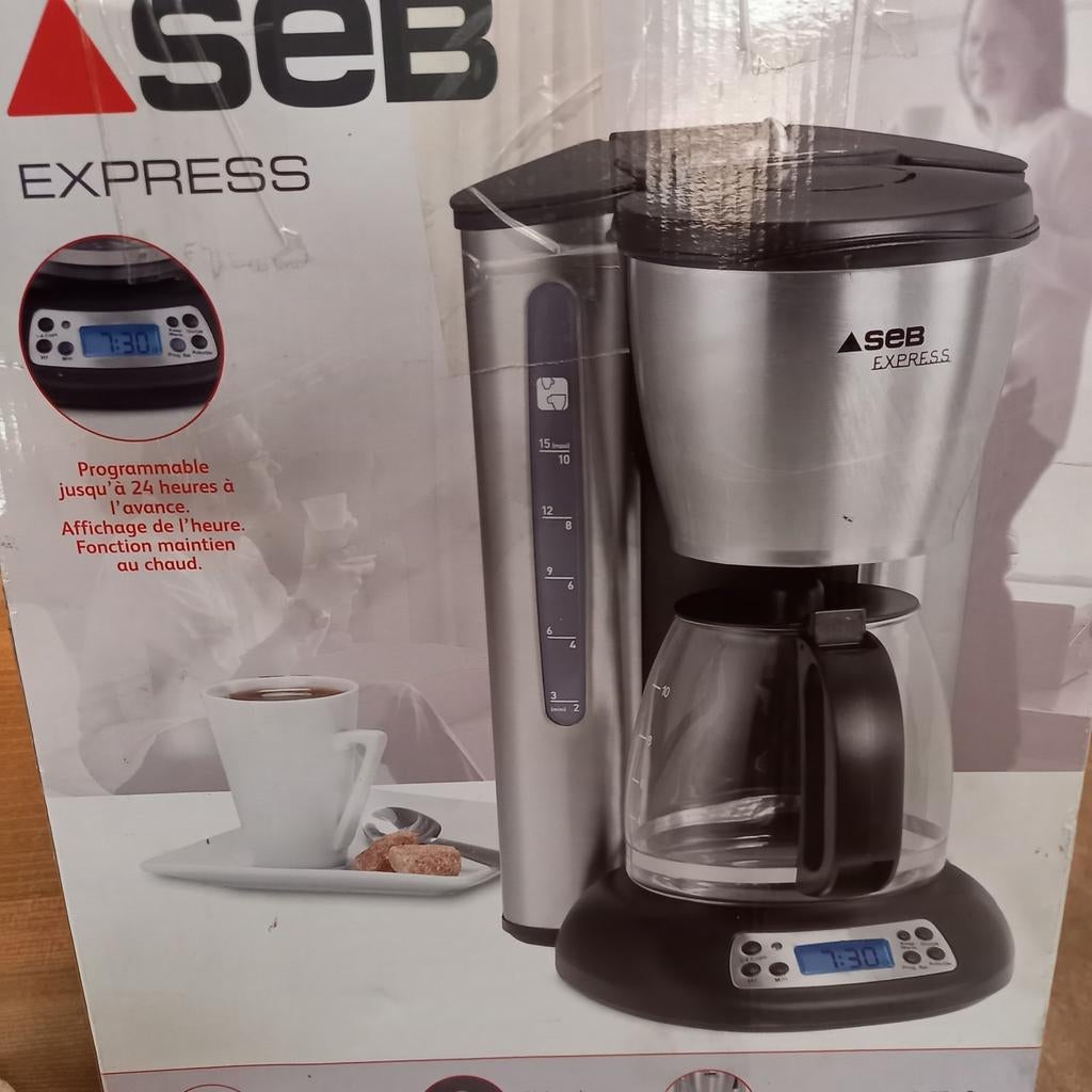 Seb Express-koffiezetapparaat, Elektronische apparatuur, Koffiezetapparaten, Ophalen of Verzenden, Gebruikt, Koffiemachine