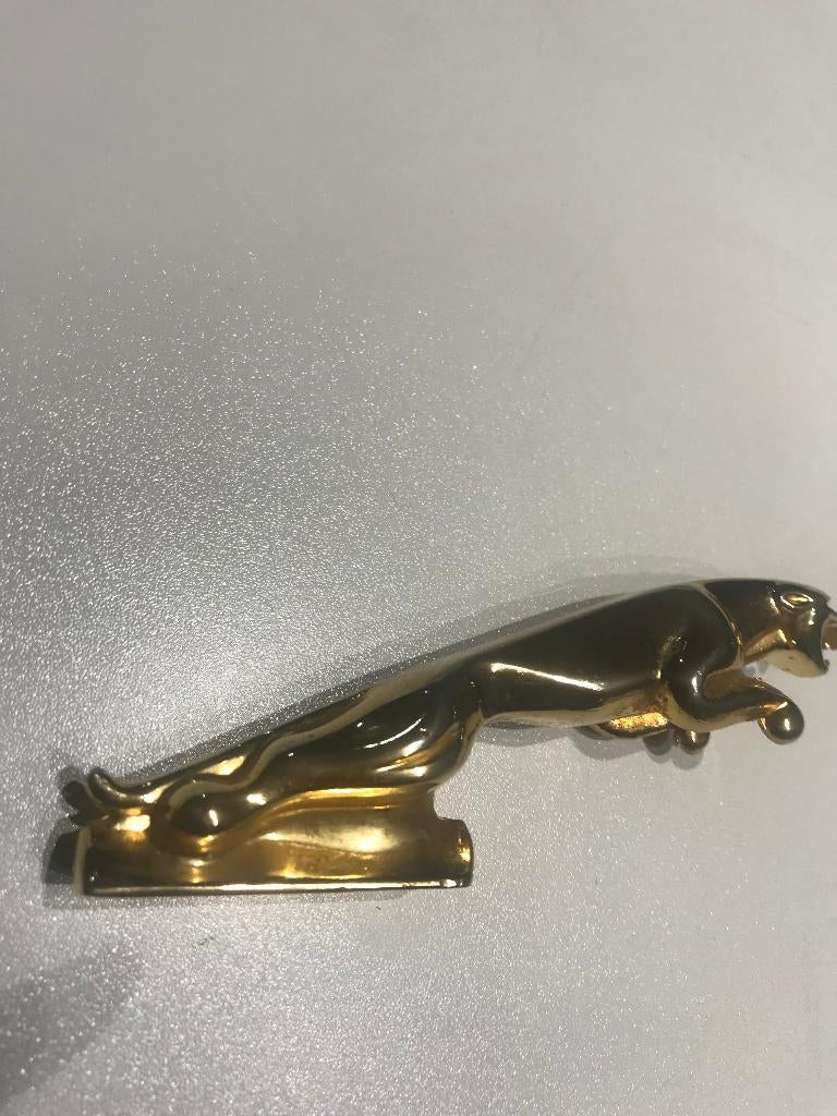 Jaguar Embleem voor op de motorkap, Auto-onderdelen, Ophalen, Voor, Nieuw, Jaguar